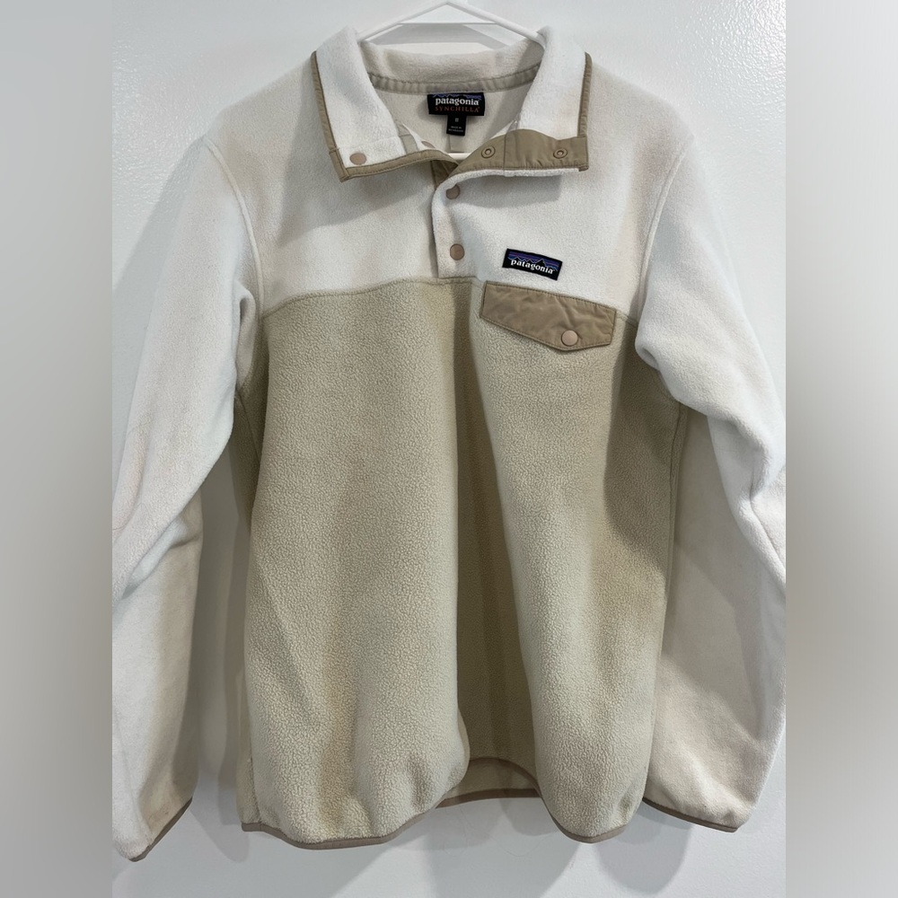 Patagonia Synchilla Cream Tan Fleece